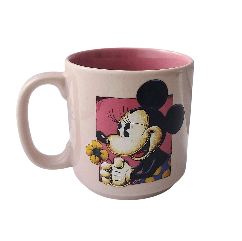 Disney Minnie Mouse Mug – Ceramic Coffee Cup, Cute Disney Drinkware, Gift